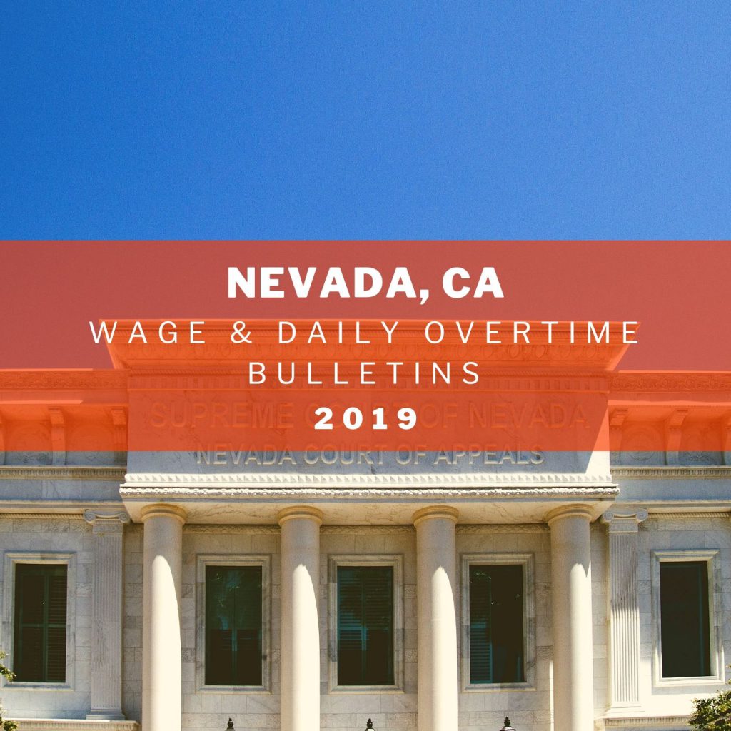 Minimum Wage & OT, Nevada Poster Compliance Center